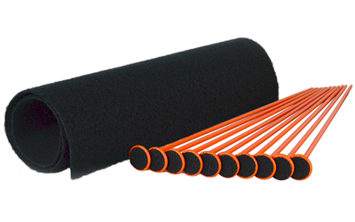 GSS RIFLE ROD 15"X19" 10PK ORANGE