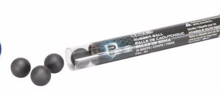 P2P RUBBER BALLS 10CT TUBE BLK