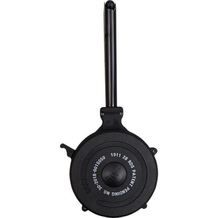 RWB DRUM MAG 1911 45ACP 28RD BLACK POLYMER (20)