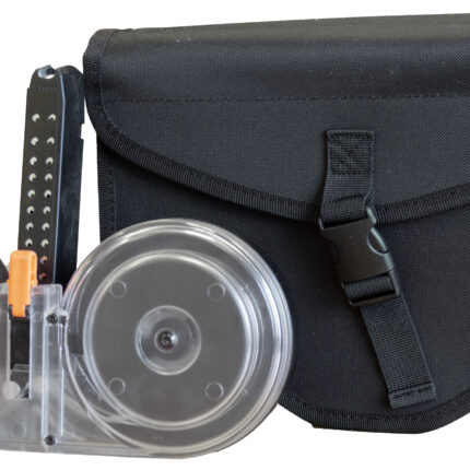 RWB GLOCK DRUM 9MM 100RD BLACK/CLEAR (10)