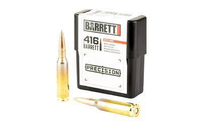 BARRETT FIREARMS AMMO 416BAR 500GR A-TIP 10RD