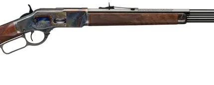 WRA M73 DLX 1/2 OCT CH LEVER RIFLE, 24",S,357/38 GRD V/VI WOOD