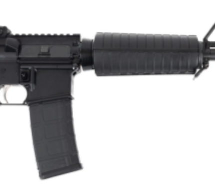 DPMS DR-15 M4 223REM RIFLE 16" CLASSIC HG, BLACK A2 POST, MAGPUL REAR 1-30RD