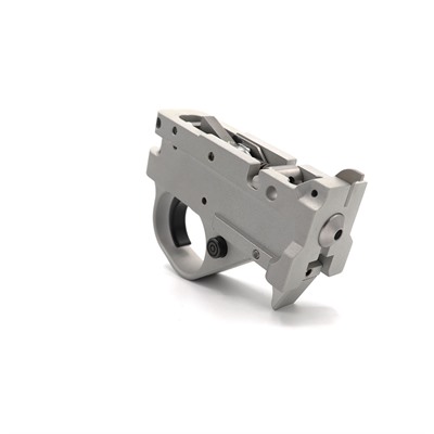TWO STAGE TRIGGER UNIT FOR 10/22 SILVER BLK CURVED EXTENDED