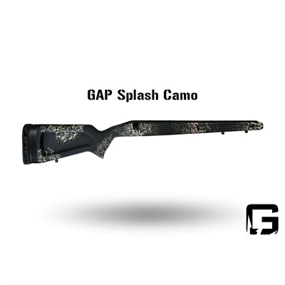 EAGLE LONG ACTION RIGHT HAND RIFLE STOCK GAP SPLASH CAMO