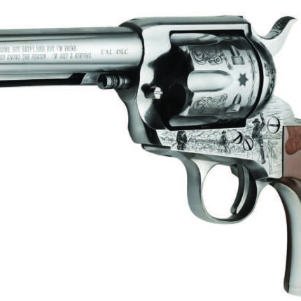 PIETTA COWPOKE 357MAG 4.75 OLD SILVER ENGRAVE