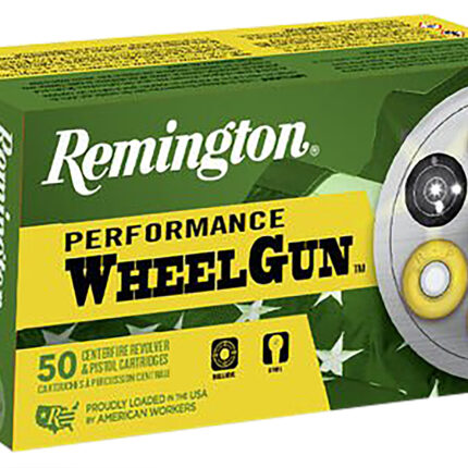 Remington Ammunition 22271 Performance WheelGun 38Special 158gr Lead Semi Wadcutter 50 Per Box/10 Case