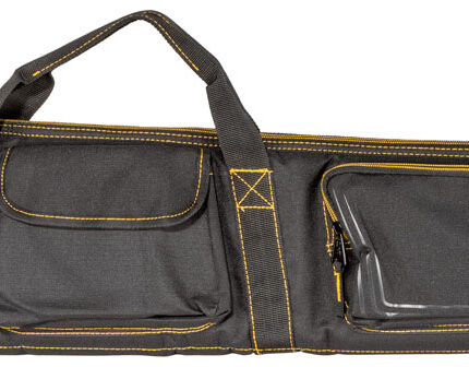 Browning 1419559902 Black & Gold Shotgun Case Black w/Buck Mark Logo 600D Polyester Ripstop 54"