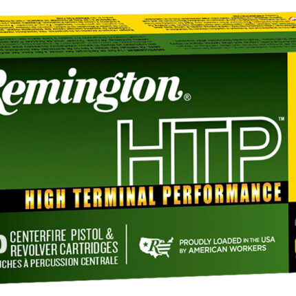 Remington Ammunition 22233 HTP 357Mag 158gr Jacketed Soft Point 20 Per Box/25 Case