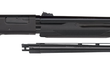 Mossberg 54330 500 Bantam Combo Youth Combo 20 Gauge 5+1 22" Blued 22" Vent Rib/24" Fully-Rifled Barrels, Blued Steel Receiver, Fixed Wood Stock, Right Hand, Accu-Set Full Rifled Bore Choke