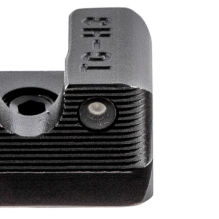 TruGlo TG231Z1C Tritium Pro Black | Green Tritium Orange Outline Front Sight Green Tritium Rear Sight