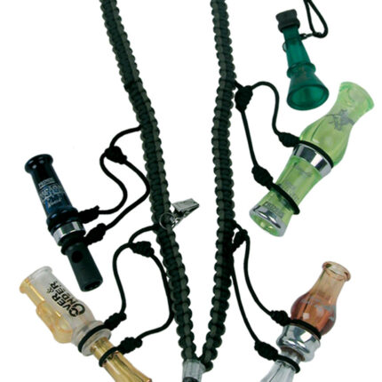 Primos 69628 Waterfowler's Call Lanyard Black Nylon