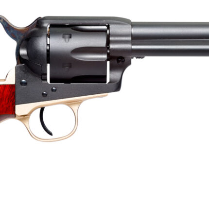 Taylors & Company 550431DE Old Randall  45 Colt (LC) Caliber with 5.50" Barrel, 6rd Capacity Cylinder, Overall Matte Blued Finish Steel, Walnut Grip & Overall Taylor Polish