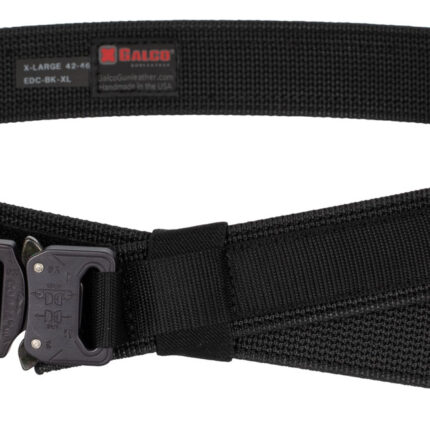 Galco EDCBKXL Everyday Carry  Black Nylon 42"-46" 1.50" Wide Buckle Closure
