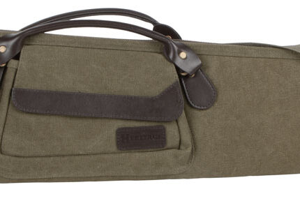 Heritage Cases 54352 North Platte Shotgun Case Olive Canvas/Leather 52"
