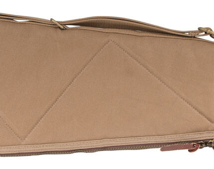 Boyt Harness OGC98PL06 Alaskan Rifle Case 48" Waxed Kahki Canvas w/ Brass Hardware & Quilted Flannel Padding for Scoped Rifles