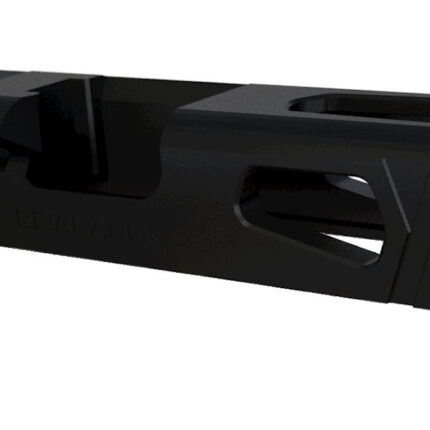 Rival Arms RA10G205A Precision Slide A1 Docter Cut Black QPQ Case Hardened 17-4 Stainless Steel for Glock 19 Gen3