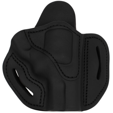 1791 Gunleather RVH2SSBLR RVH2S OWB Size 02S Stealth Black Leather Belt Slide Fits S&W K Frame Right Hand
