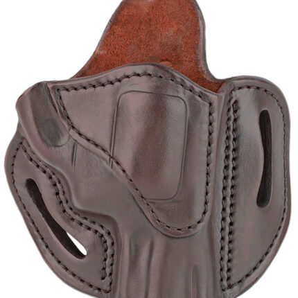 1791 Gunleather RVH2SSBRR RVH2S OWB Size 02S Signature Brown Leather Belt Slide Fits S&W K Frame Right Hand