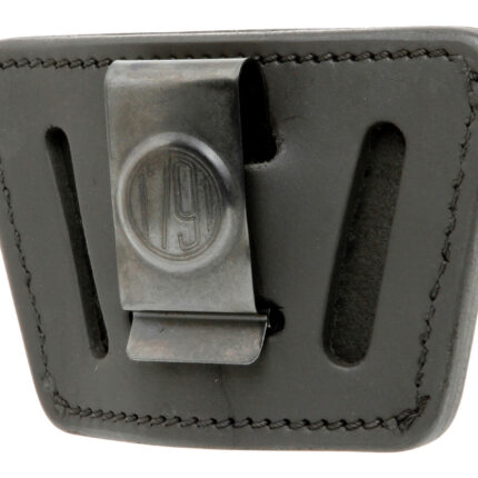 1791 Gunleather UIWSBLA UIW IWB/OWB Black Leather Belt Clip Fits Most Small-Mid Frame Autos Ambidextrous