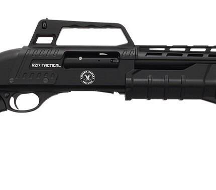 Silver Eagle Arms RZ17TAC RZ17 Tactical 12 Gauge 3" 4+1 18.50" Chrome-Lined Barrel, Black Steel Receiver, Black Fixed Adjustable Length & Comb Stock, Pistol Grip