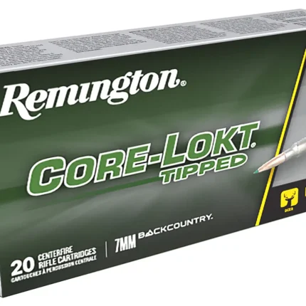 REMINGTON RT7BC 7MM BACKCOUNTRY 175GR CORE-LOKT TIPPED 20RD/BX 10BX/CS