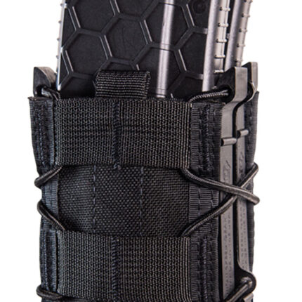 High Speed Gear 112R00BK TACO X2R Mag Pouch Double Black Nylon MOLLE Compatible w/ Rifle