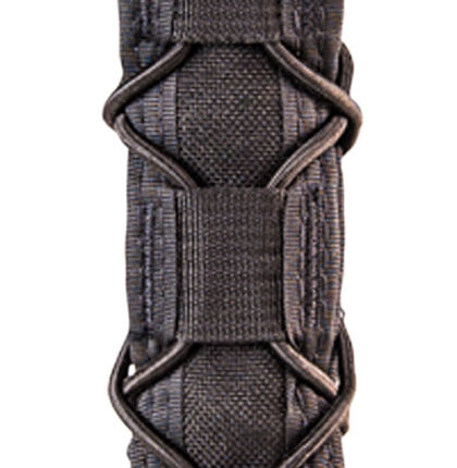High Speed Gear 13EX10BK TACO Extended Mag Pouch Single Black Nylon Belt Belts 2.25" Wide Compatible w/ Pistol