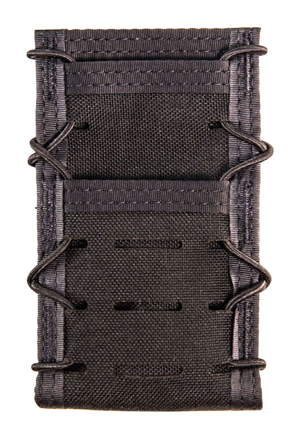 High Speed Gear 95PW01BK ITACO Phone/Tech Pouch V2 Large Black Nylon Molle Mount