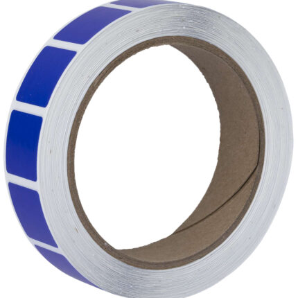 Action Target PASTTXBL Pasters  Blue Adhesive Paper 7/8" 1000 Per Roll