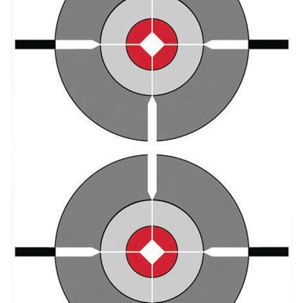Birchwood Casey 37061 EZE-Scorer  Bullseye Paper Target 12" x 18" 100 Per Pack