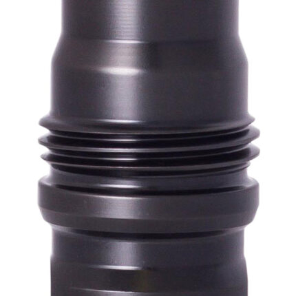 Rugged Suppressor MD002 M240B Muzzle Device Black with 25/32x24 Threads & Dual Taper Locking System for Surge762, Razor762 & Micro30 Suppressors