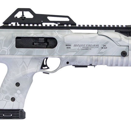 Hi-Point 4595TSKRYP 4595TS Carbine 45 ACP 17.50" 9+1 Kryptek Yeti Black All Weather Skeletonized Stock Kryptek Yeti Polymer Grip