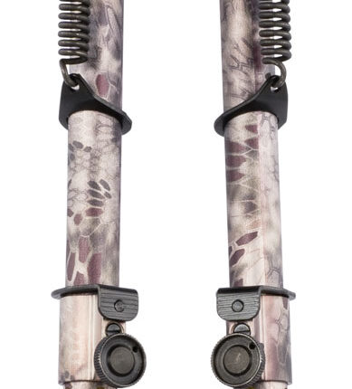 Harris Bipods 25C Swivel 25C Swivel Stud, 13.50"-27", Kryptek Highlander Steel/Aluminum, Rubber Feet