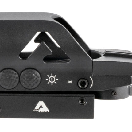 Aim Sports RT506C Full-Size Reflex Sight  Matte Black 1x34mm Red/Green Multi Reticle