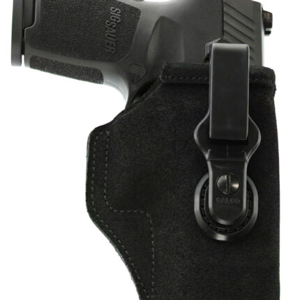 Galco TUC652B Tuck-N-Go 2.0 IWB Black Leather UniClip Fits S&W M&P Shield Fits S&W M&P Shield Plus Fits S&W M&P Shield 2.0 Right Hand