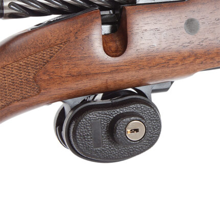 Allen 15415 Trigger Lock  Open With Key Black Steel Firearm Fit- Handgun/Rifle/Shotgun