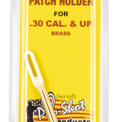 Pro-Shot PH30 Brass Patch Holder  .30 - .50 Cal Rifle/Pistol #8-32" Thread Brass