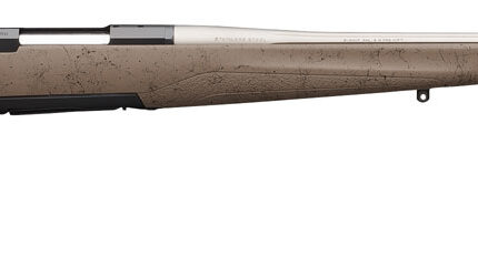 Browning 035513297 X-Bolt Western Hunter 300 PRC 3+1 26" MB Matte Blued Spider Webbed Flat Dark Earth Cerakote Hard Core Fiber-Fusion with Adjustable Comb Stock Right Hand (Full Size)