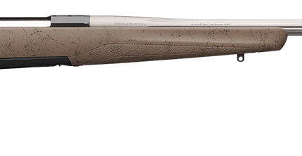 Browning 035514294 X-Bolt Western Hunter Long Range 6.5 PRC 3+1 26" MB Matte Blued Spider Webbed Flat Dark Earth Cerakote Hard Core Fiber-Fusion with Adjustable Comb Stock Right Hand (Full Size)