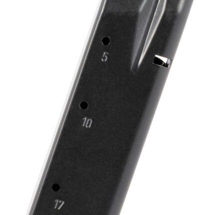 Mec-Gar MGWIT9SFAFC Tanfoglio 17rd 9mm Luger, Fits Tanfoglio Witness Sm Frame Blued w/Anti-Friction Coating Carbon Steel