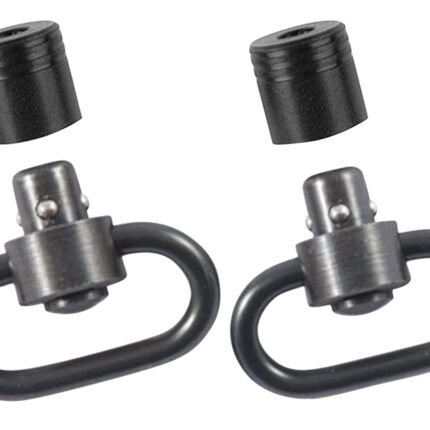 Outdoor Connection PBS19122 Push Button Swivel Set 1.25" Black Steel