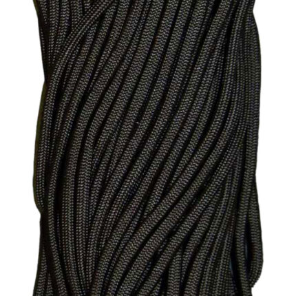 Tacshield 03000 550 Cord  Black Paracord 50' Long