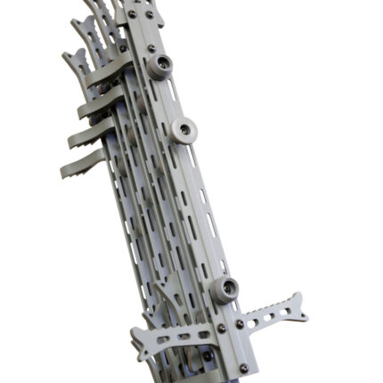 Hawk HWKACS4PK Helium Climbing Sticks Gray Aluminum 10" W x 20" L 4 Pack