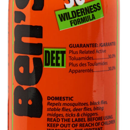 Ben's 00067178 30  Odorless Scent 6oz Aerosol Repels Ticks & Biting Insects Effective Up to 8 hrs