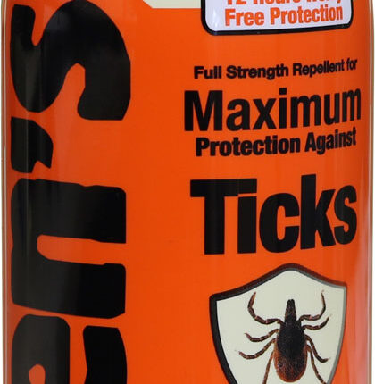 Ben's 00067300 Tick Repellent Eco-Spray Odorless Scent 6 oz Aerosol Repels Ticks Effective Up to 12 hrs