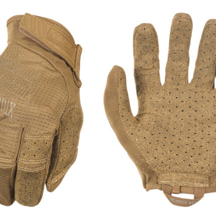 Mechanix Wear MSV72009 Specialty Vent Coyote Synthetic Leather Medium Hook & Loop Closure
