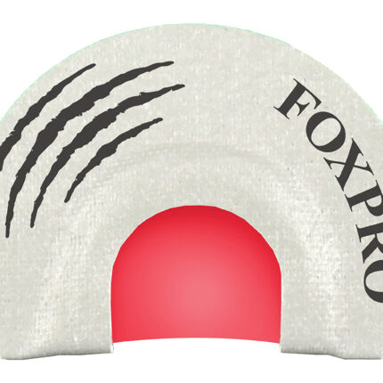 Foxpro SMOKINGGUN Smoking Gun Howler  Diaphragm Call Double Reed Attracts Coyotes White