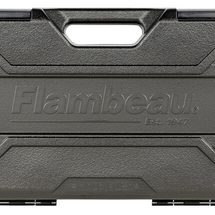 Flambeau 5013SN Double Coverage Single Gun Case Black Polymer 50" Scoped Rifle Or Shotgun