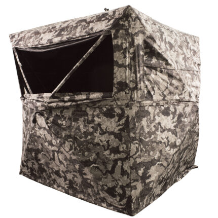 HME HMEGRDBLND3CVD Executioner Three-Person Ground Cervidae Camo Polyester